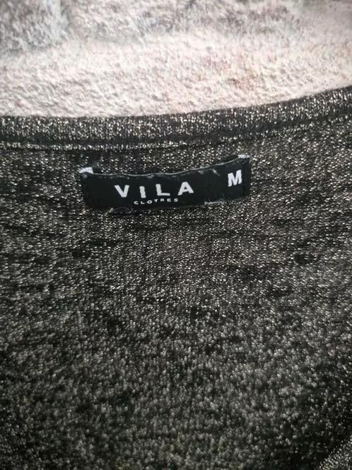 Zwart gouden glitter top Maat m hh, Kleding | Dames, Maat 38/40 (M), Zwart, Vila, Onbekend