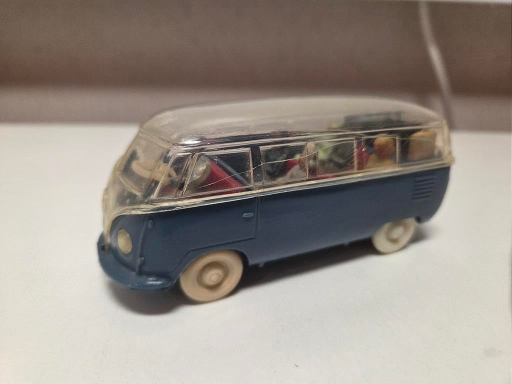 Wiking VW Glasbus T1 met poppetjes en toebehoren, Ophalen of Verzenden, Gebruikt, Auto