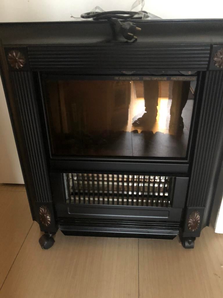 Elektrische sierkachel, Ophalen of Verzenden, Zo goed als nieuw, Vrijstaande haard, Elektrische haard