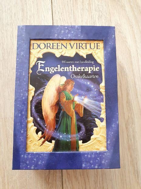 Doreen Virtue - Engelentherapie kaarten, Boeken, Verzenden, Zo goed als nieuw, Overige onderwerpen, Achtergrond en Informatie