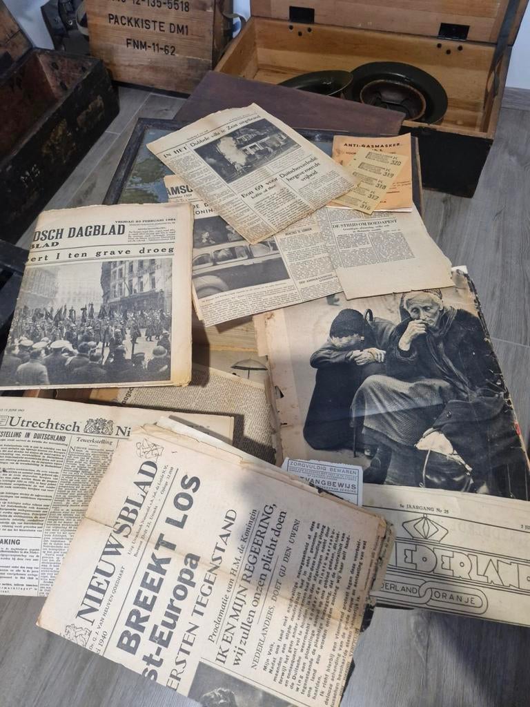 Originele oorlogskranten, Verzamelen, Militaria | Tweede Wereldoorlog, Ophalen of Verzenden, Duitsland