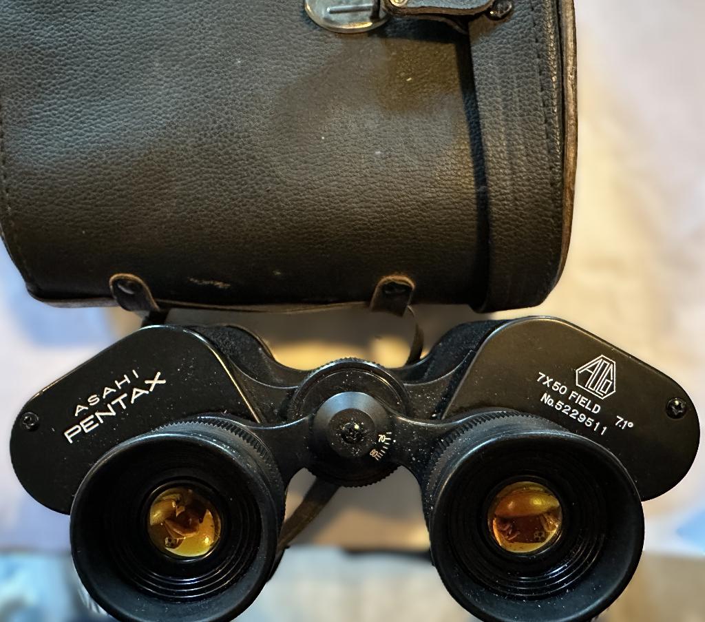 Asahi pentax 7x50 zgan verrekijker met hoes japans kwaliteit, Audio, Tv en Foto, Optische apparatuur | Verrekijkers, Zo goed als nieuw
