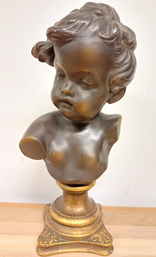 Antiek Paridur beeldje, Ophalen of Verzenden