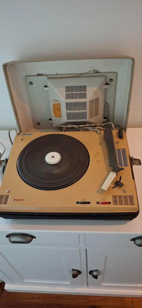 Philips Diamond uit 1965 typeAG4656W, Audio, Tv en Foto, Platenspelers, Ophalen of Verzenden, Philips