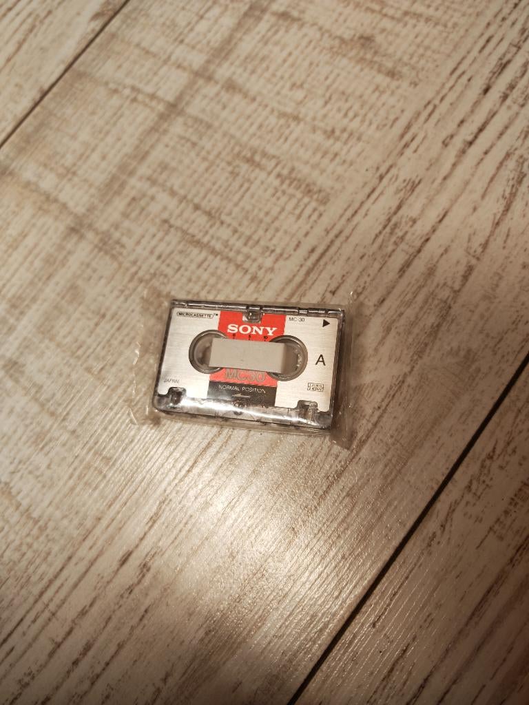 Sony MC30 microcassette nieuw, Overige genres, 1 bandje, Ophalen of Verzenden, Nieuw in verpakking