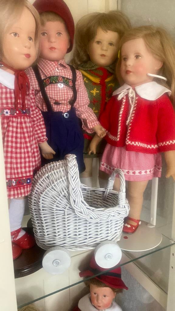 Oud poppenwagentje, Ophalen of Verzenden