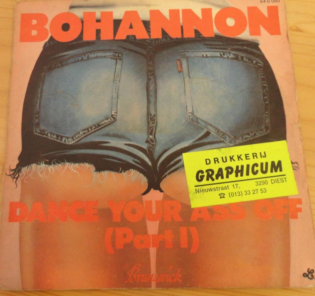 Hamilton Bohannon > Dance your ass of, Cd's en Dvd's, Gebruikt, 7 inch, Single, Ophalen of Verzenden