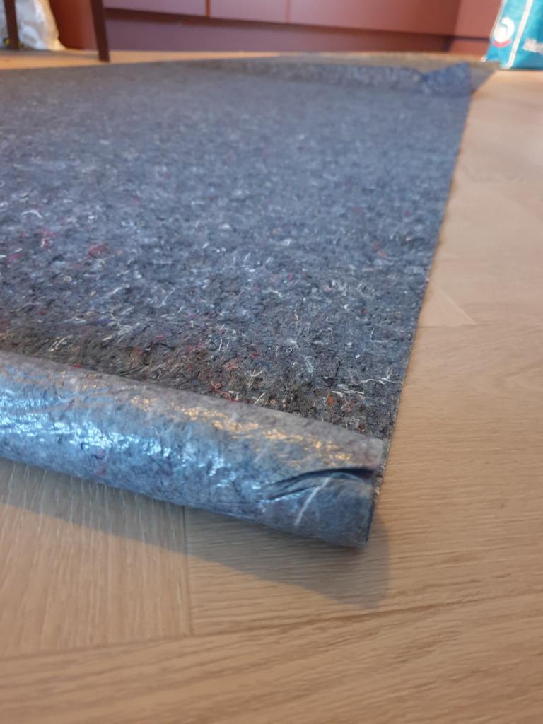 Halve rol vilt - geschikt voor trapbekleding, Ophalen of Verzenden, Nieuw, Minder dan 10 m²