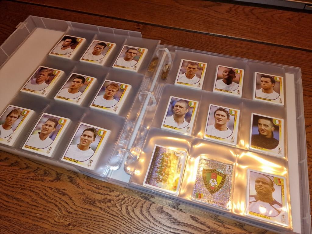 WK 2002 Korea Japan complete set panini, Ophalen of Verzenden, Zo goed als nieuw, Meerdere stickers