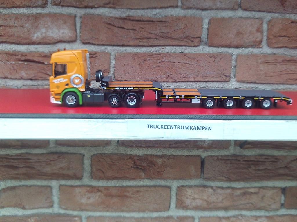 WSI  Scania  R  Highline  6 x 2  Holtrop  van  der  Vlist., Ophalen of Verzenden, Nieuw, Bus of Vrachtwagen, Wsi