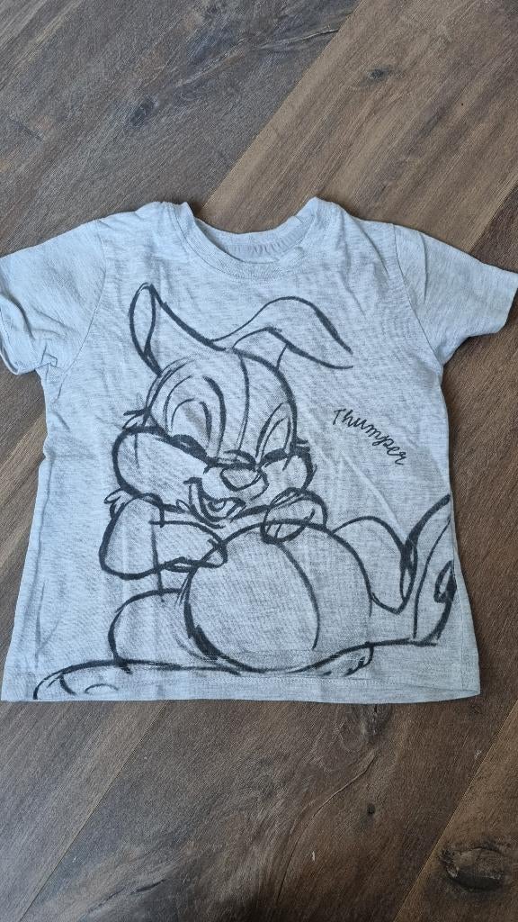 bambi stamper thumper tshirt shirt 98, Ophalen of Verzenden, Nieuw, Meisje, Jurk of Rok