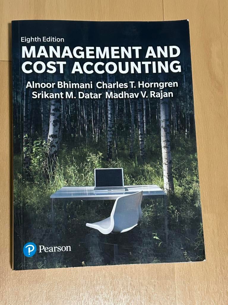 Management & Cost Accounting - Studieboek, Boeken, Studieboeken en Cursussen, Zo goed als nieuw, HBO, Beta, Ophalen of Verzenden