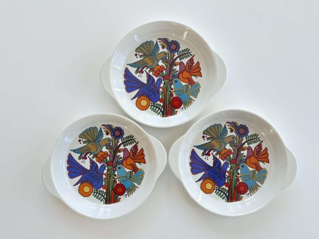 Villeroy & Boch Acapulco, 3 ovenschaaltjes, Huis en Inrichting, Keuken | Servies, Ophalen of Verzenden, Overige stijlen, Porselein