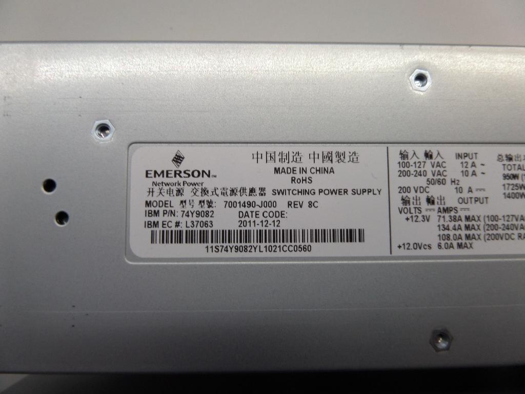 IBM server voeding - 12.3V - 134A, Computers en Software, Interne voedingen, Ophalen of Verzenden, Gebruikt