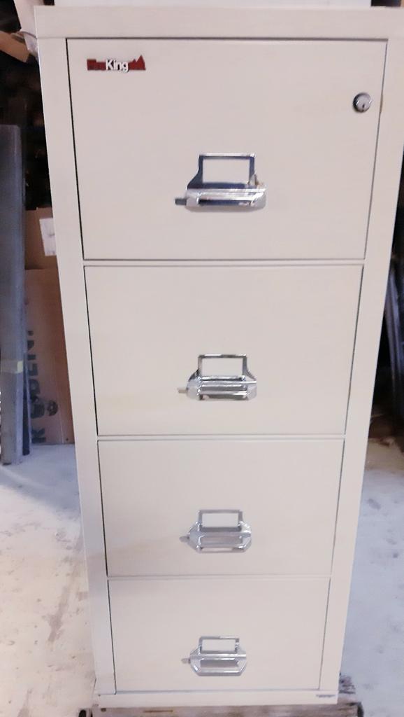 Fire King  FK4- 21 brandkast brandwerend inbraakwerend, Huis en Inrichting, Kasten | Roldeurkasten en Archiefkasten, Zo goed als nieuw