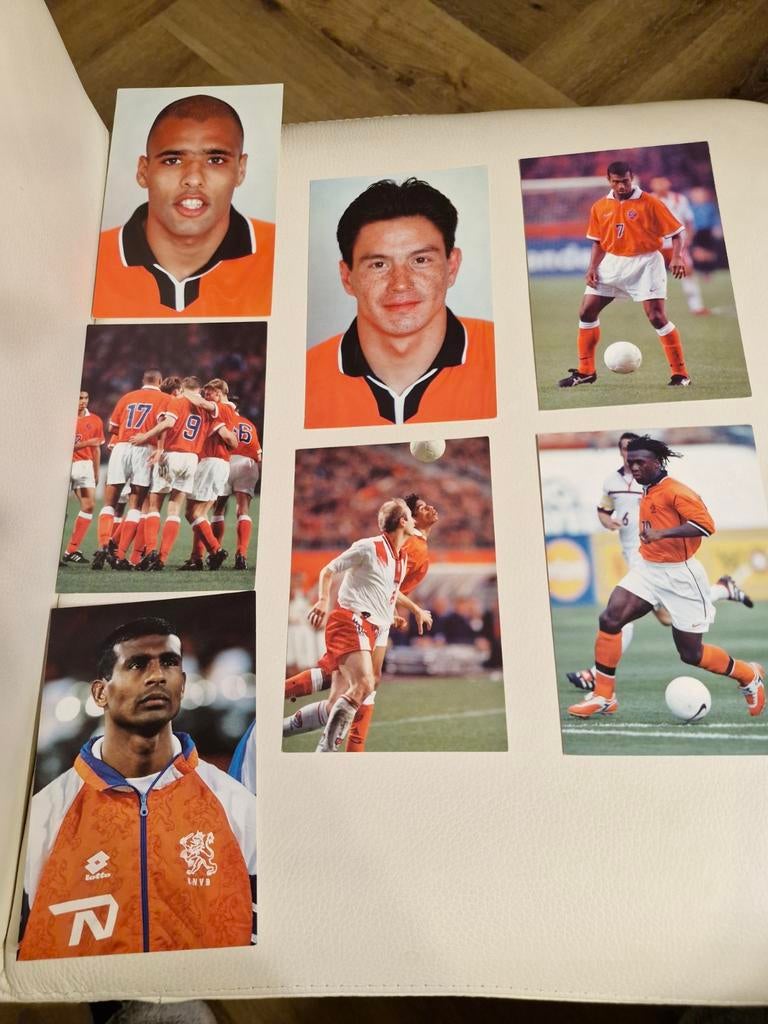 Collectie Voetbal foto's Nederlands Elftal, Ophalen of Verzenden, Gebruikt, Overige binnenlandse clubs, Poster, Plaatje of Sticker