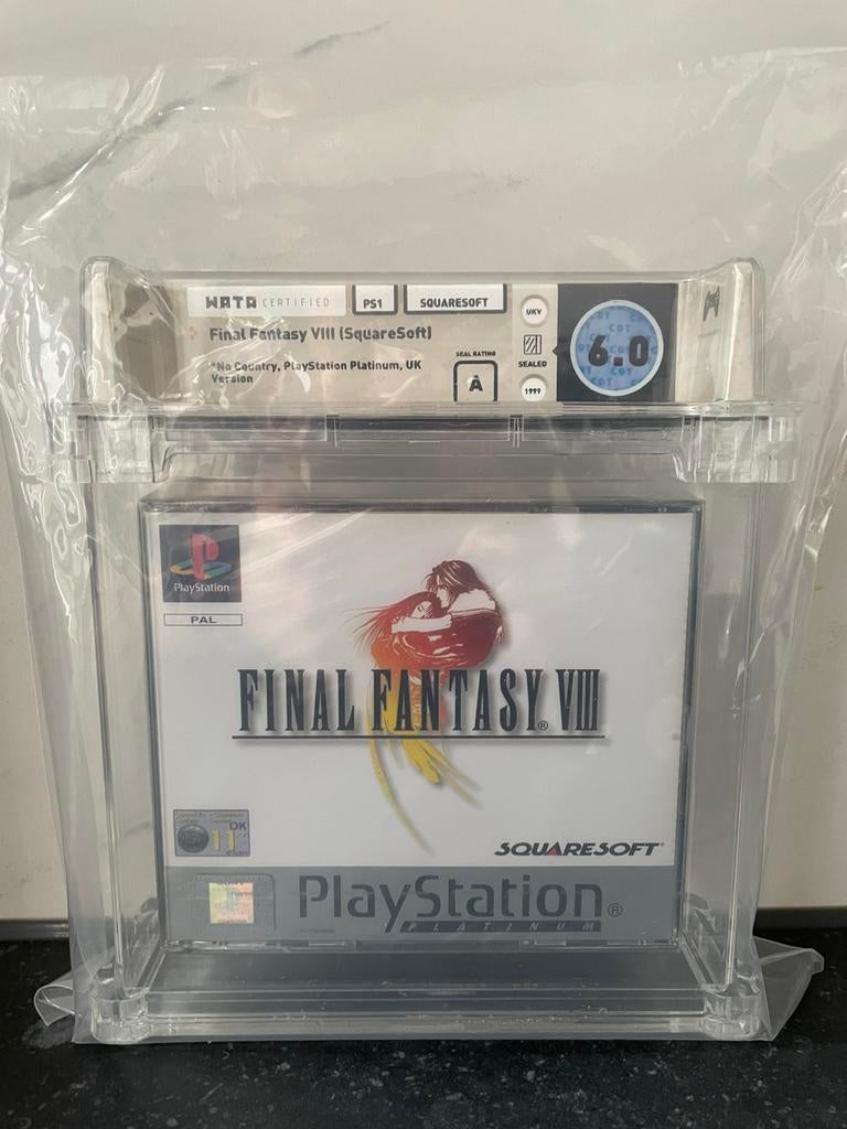 Final fantasy 8 ps1 sealed / wata graded 6.0 A ukv 1999, Spelcomputers en Games, 1 speler, Ophalen of Verzenden, Zo goed als nieuw