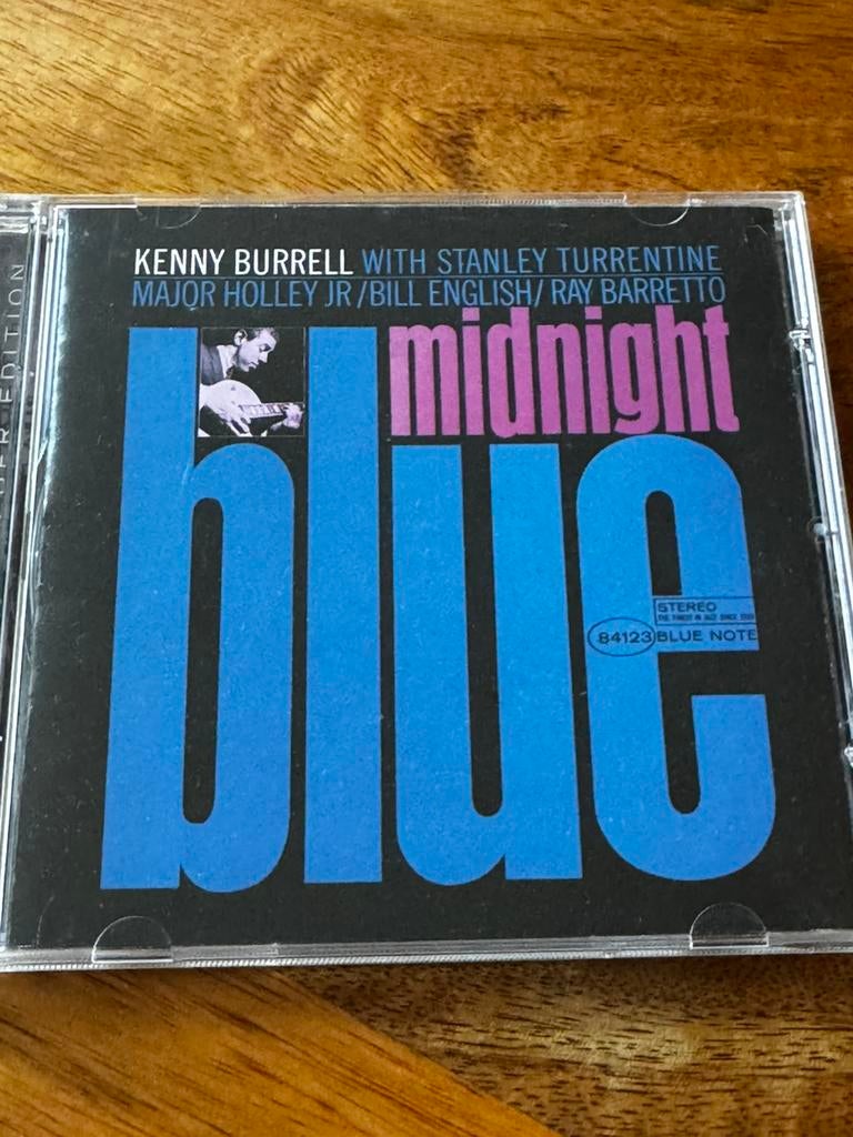 Kenny Burrell. ,Midnight Blue, Ophalen of Verzenden, 1980 tot heden, Zo goed als nieuw, Jazz