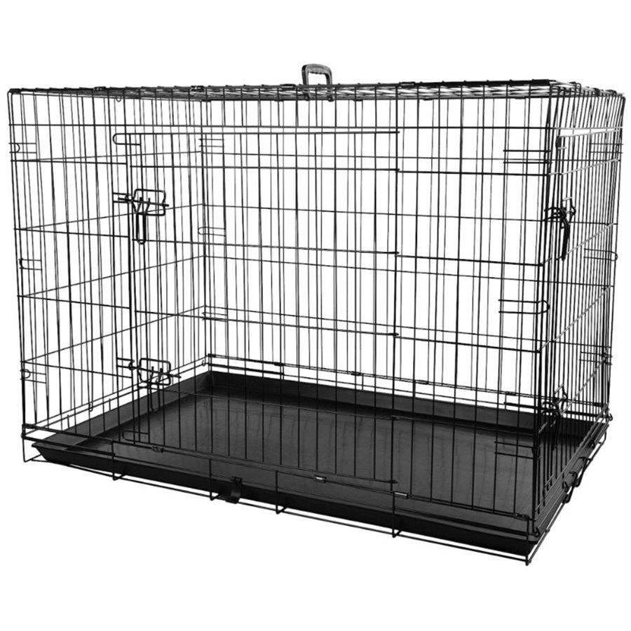 OPRUIMING! Flamingo draadkooi mezo zwart xl - 109x70x77cm, Ophalen of Verzenden, Nieuw