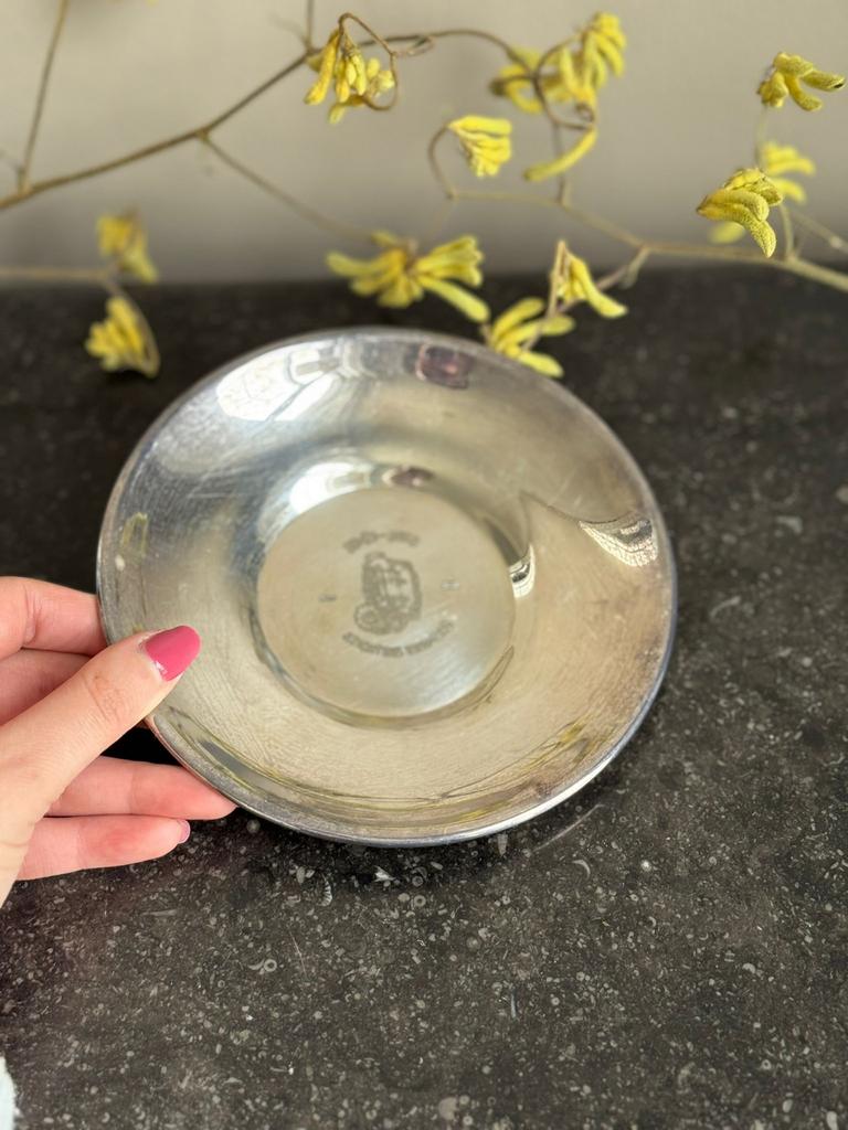 Dutch Silver Plate 14,5 cm, Ophalen of Verzenden, Zilver