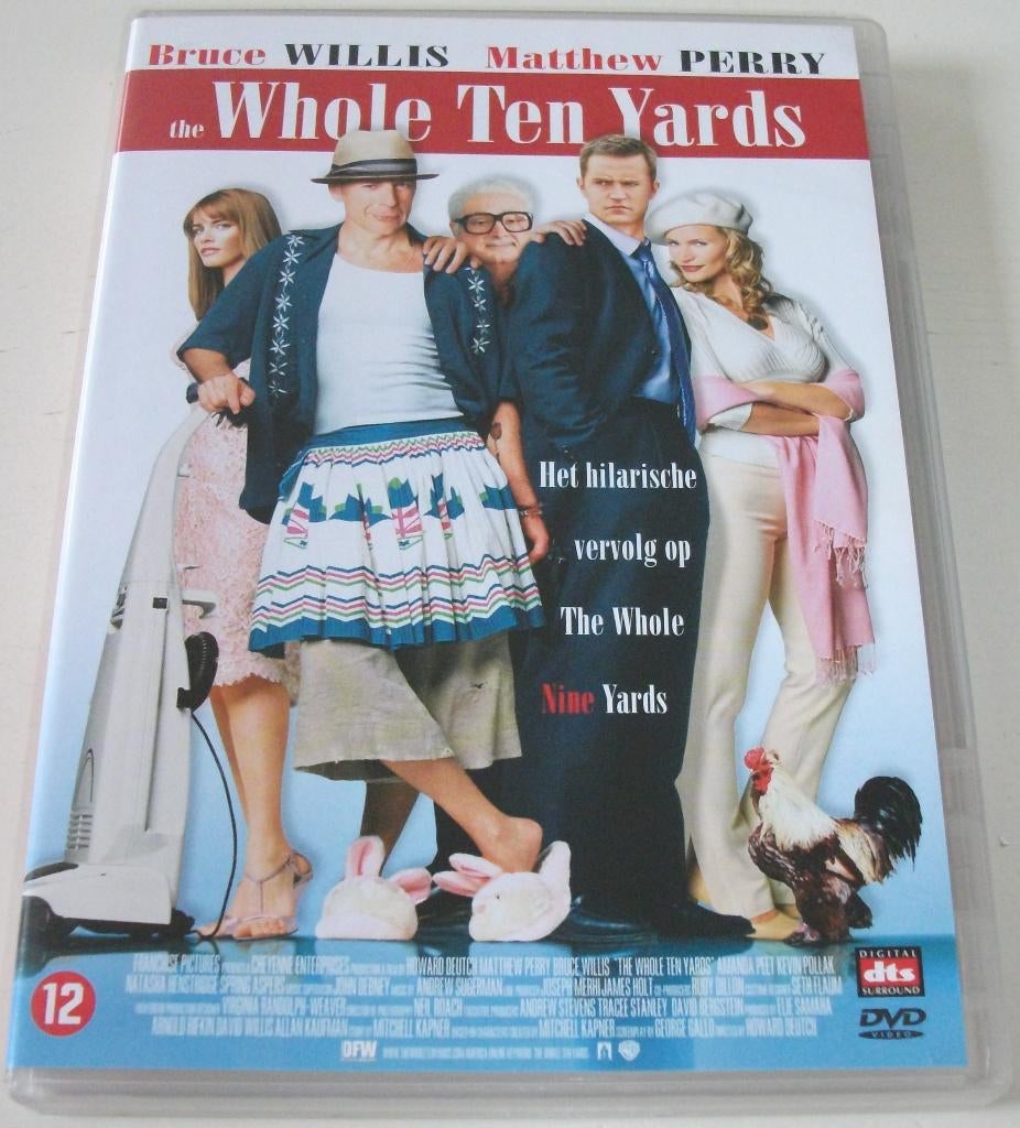 Dvd *** WHOLE TEN YARDS *** Their aim is better, Cd's en Dvd's, Vanaf 12 jaar, Ophalen of Verzenden, Zo goed als nieuw, Actiekomedie