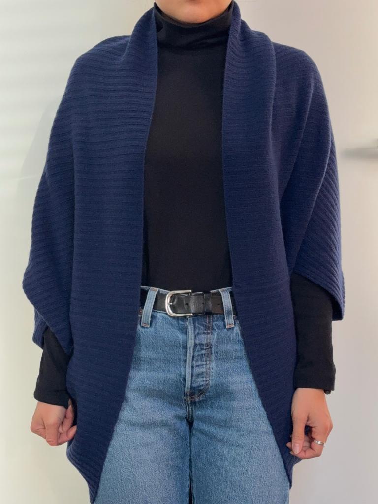 Mongoolse kasjmier multifunctionele poncho/sjaal, Maat 38/40 (M), Overige kleuren, Verzenden, Nieuw