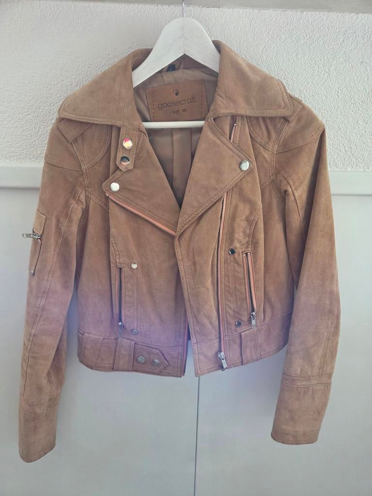 GooseCraft suède jas, Ophalen of Verzenden