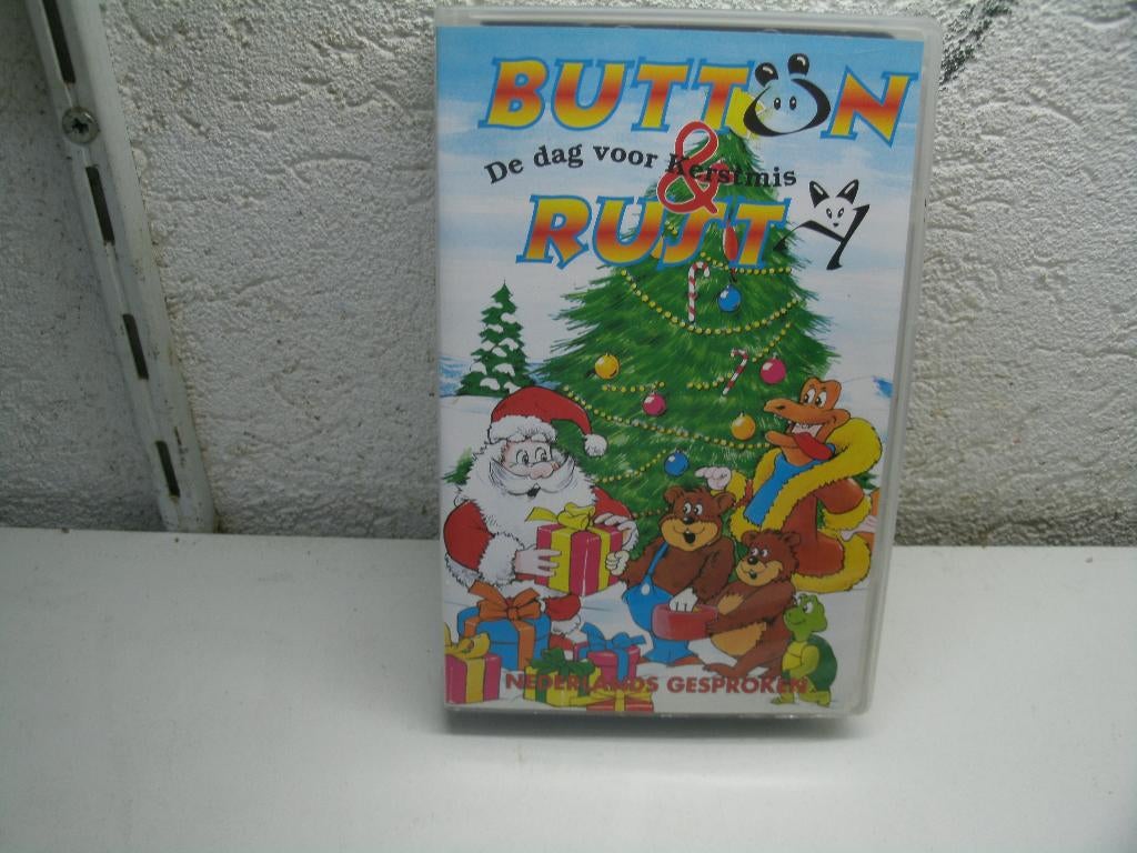 vhs 88a button en rust dag voor kerstmis ned gespr, Alle leeftijden, Ophalen of Verzenden, Gebruikt