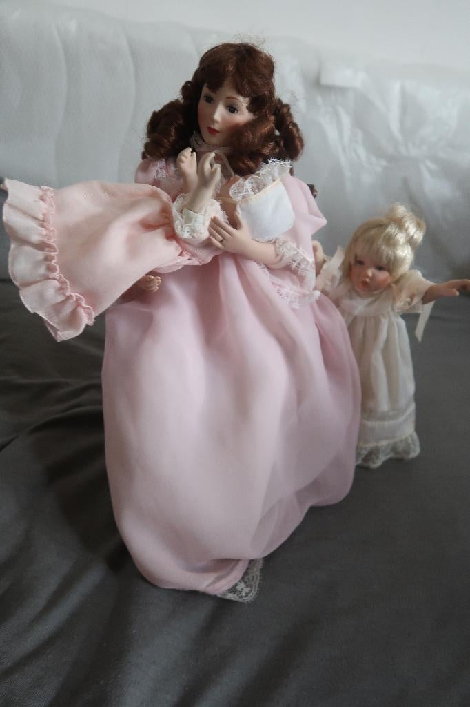 poppen van sandra kuck, Verzamelen, Poppen, Ophalen of Verzenden, Gebruikt, Pop