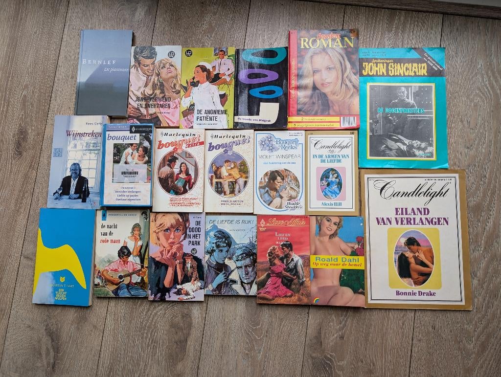Boeken o.a romans, Ophalen, Zo goed als nieuw