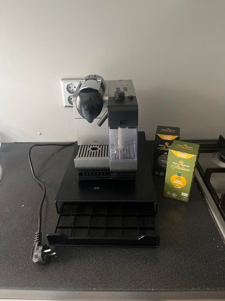 Nespresso Delonghi Lattissima Koffiemachine, Ophalen, Gebruikt, Koffiemachine, 1 kopje