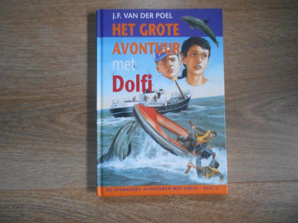 J.F. van der Poel Het grote avontuur met Dolfi, Ophalen of Verzenden, Zo goed als nieuw