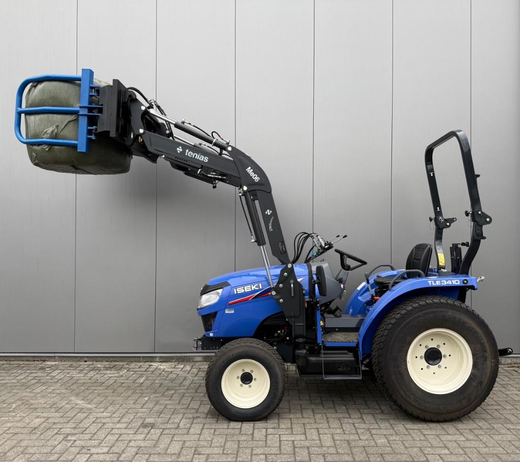 Iseki TLE3410 40PK - 4WD - Voorlader - Midi Balenklem - BTW, Gebruikt, Tot 2500, Tot 80 Pk, Ophalen
