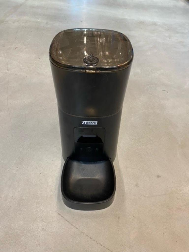 Voerautomaat met App - 6 L - Zwart - Zedar A600, Ophalen of Verzenden, Automatisch, Nieuw