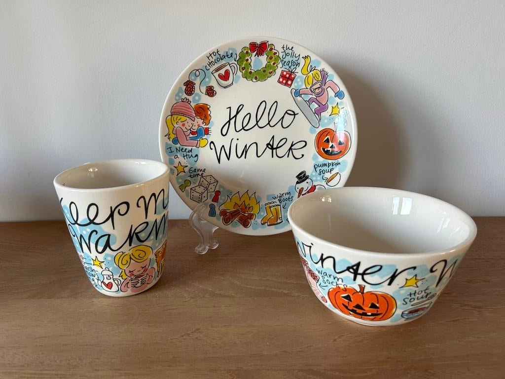 Blond Amsterdam Winter Set, Blond Amsterdam, Ophalen of Verzenden, Zo goed als nieuw, Bord(en)