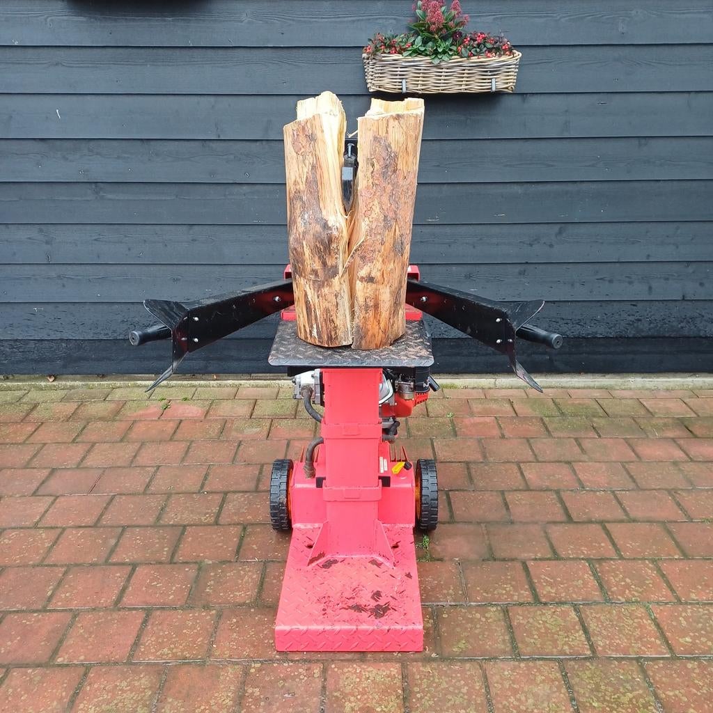 Houtklover Crossfer 13T met benzine motor, Ophalen of Verzenden, Benzine, Liggend