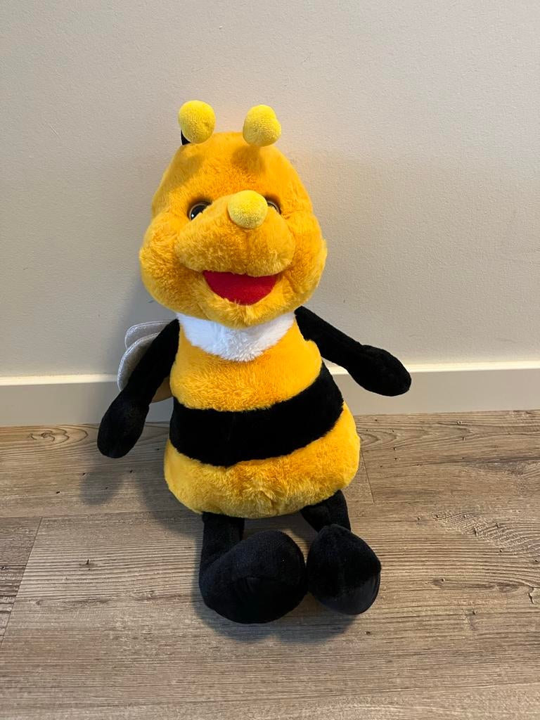 Schattige Pluche Bij Knuffel, Kinderen en Baby's, Speelgoed | Knuffels en Pluche, Ophalen of Verzenden, Zo goed als nieuw, Overige typen