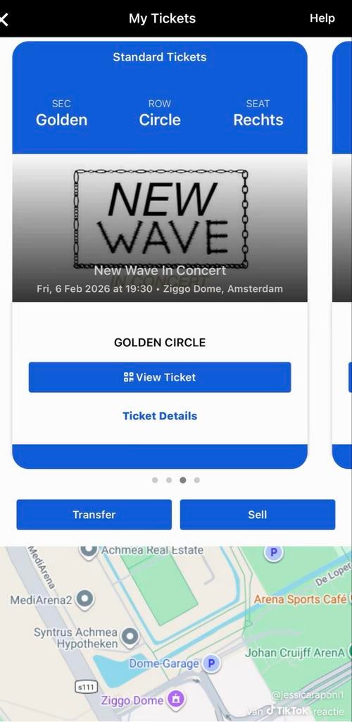 Golden circle new wave 6 Februari, Tickets en Kaartjes, Twee personen, Februari