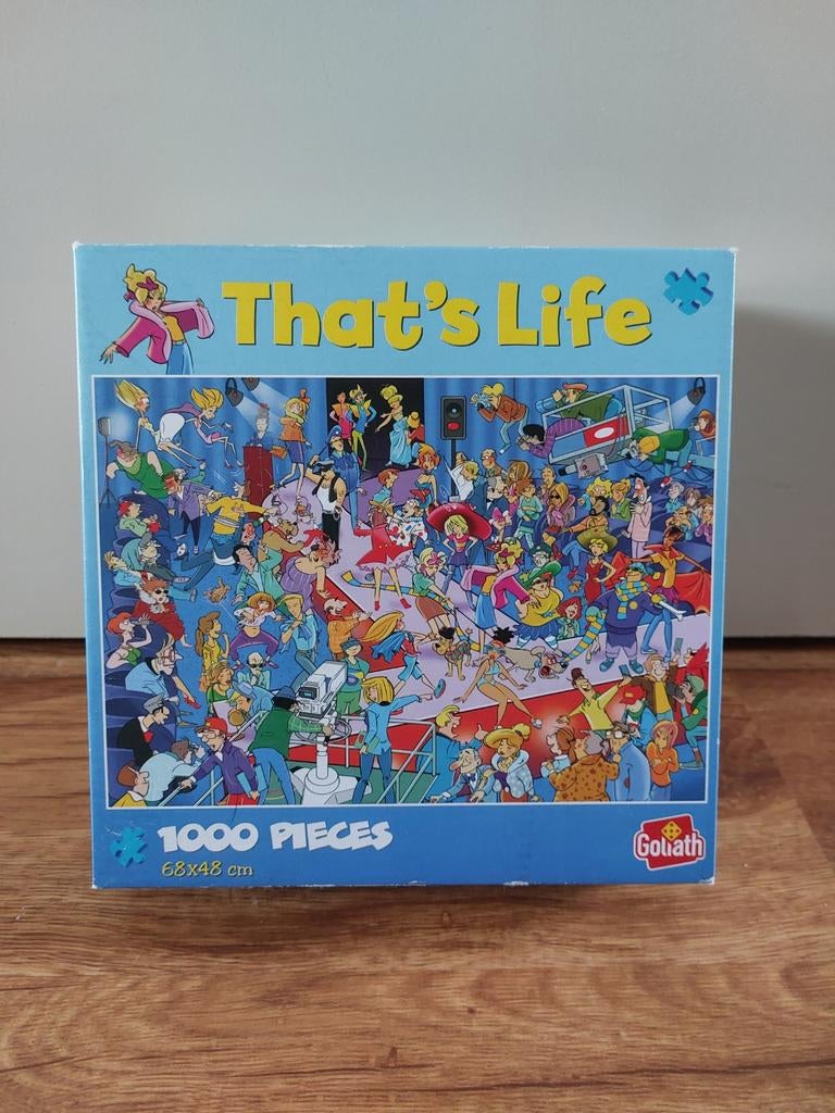 Puzzel van Goliath • That's Life • 'Modeshow', Ophalen of Verzenden, 500 t/m 1500 stukjes, Zo goed als nieuw, Legpuzzel