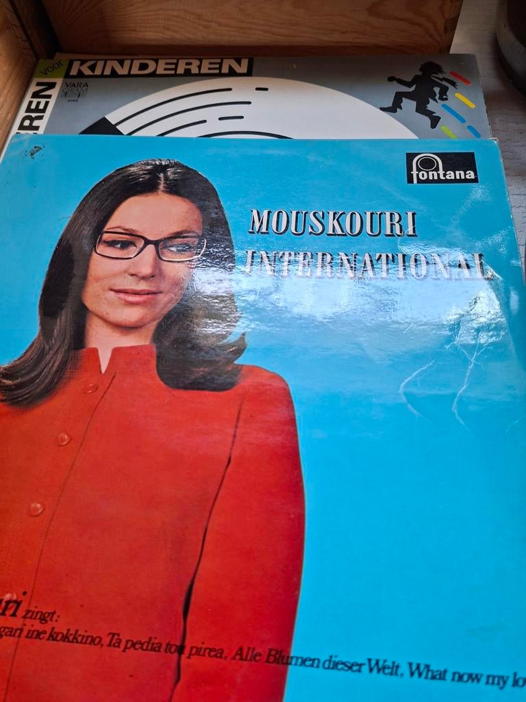 Nana Mouskouri International LP - Vintage Vinyl, Ophalen of Verzenden, 1970 - 1979, Gebruikt