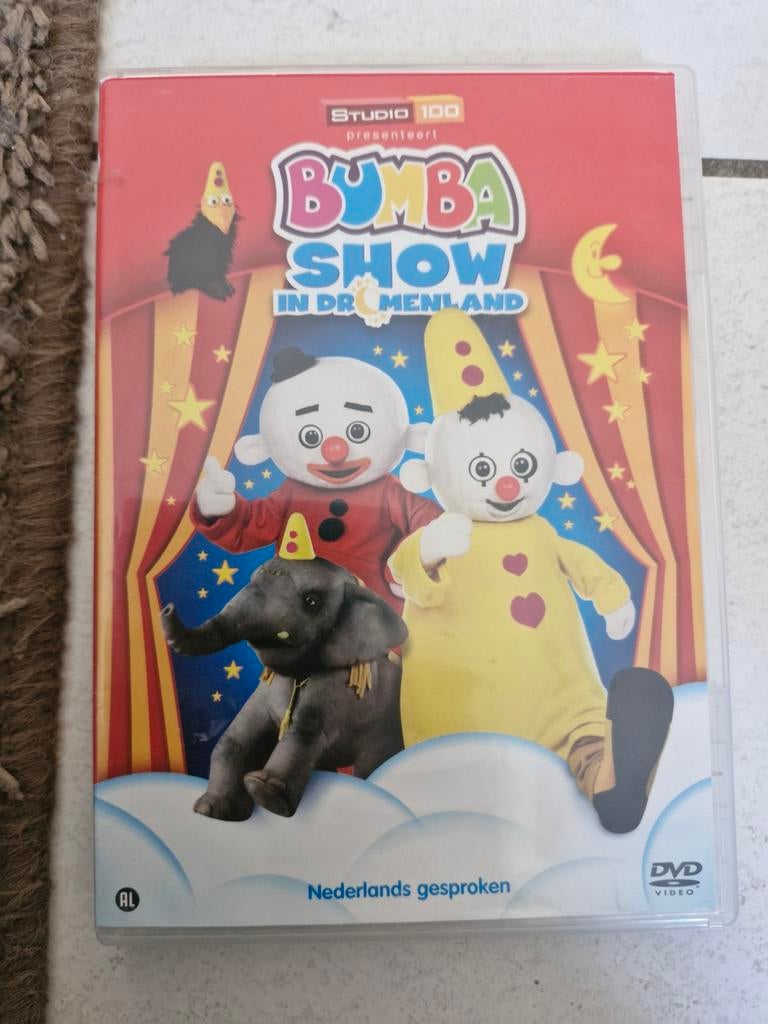 Bumba Show in Dromenland DVD - Studio 100, Cd's en Dvd's, Dvd's | Kinderen en Jeugd, Gebruikt, Alle leeftijden, Poppen, Ophalen of Verzenden