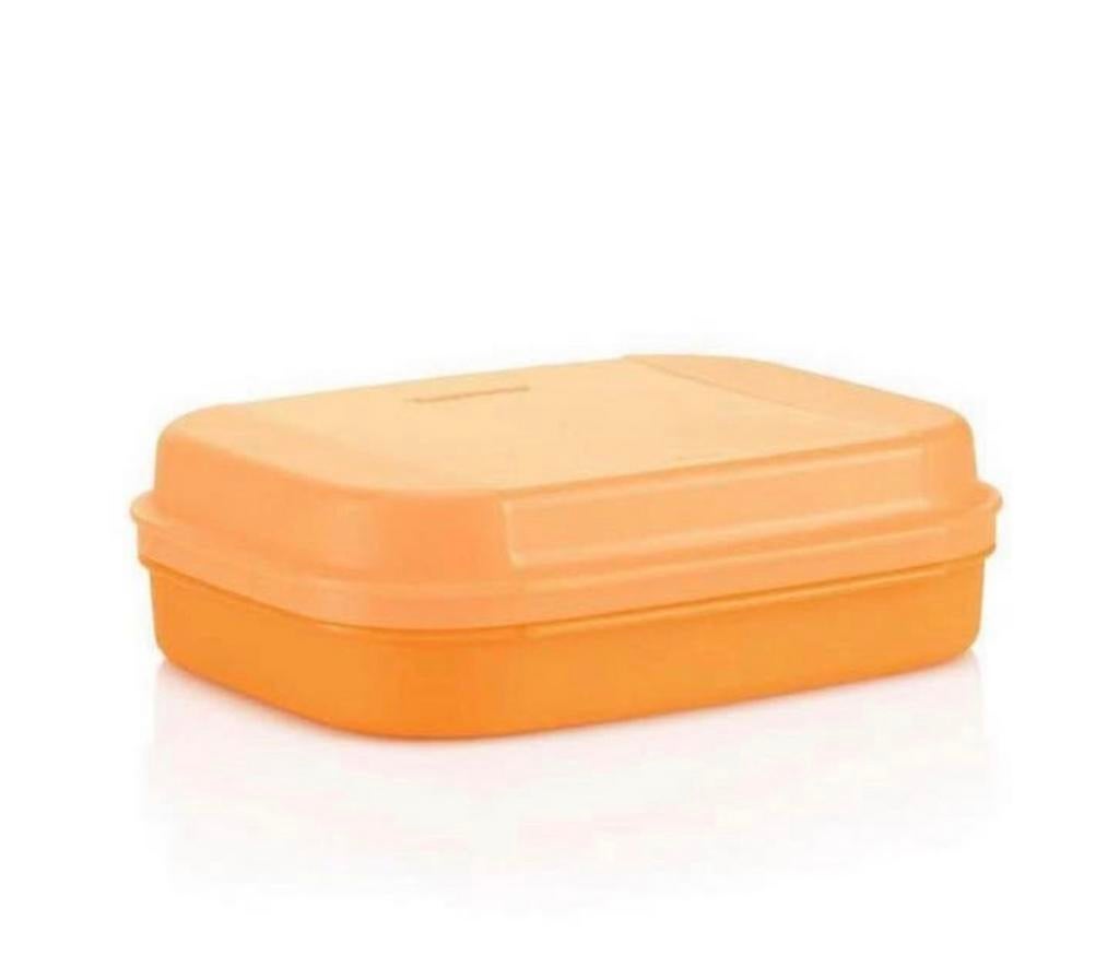 Variadoos laag/slankdoos Tupperware, Huis en Inrichting, Keuken | Tupperware, Ophalen, Nieuw, Oranje, Overige typen