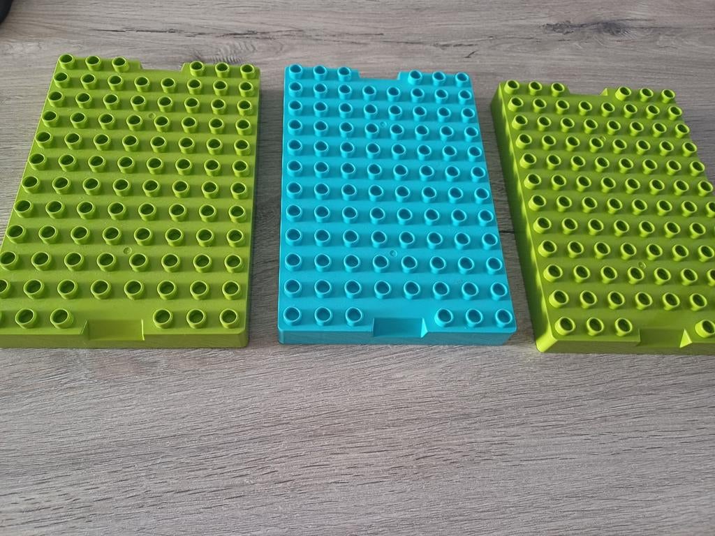 Lego Duplo bouwplaten  / 3 stuks, Ophalen of Verzenden, Zo goed als nieuw, Duplo