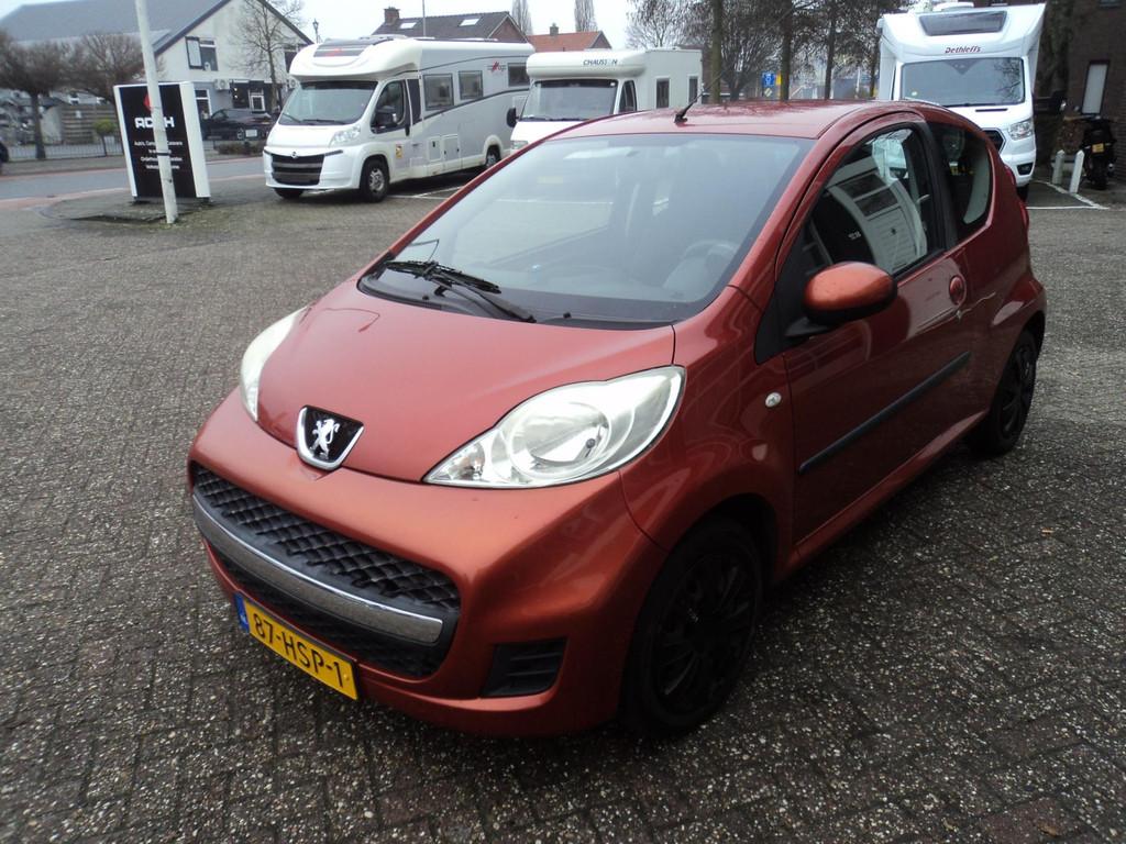 Peugeot 107 1.0-12V XS, Voorwielaandrijving, Stof, Zwart, Overige kleuren