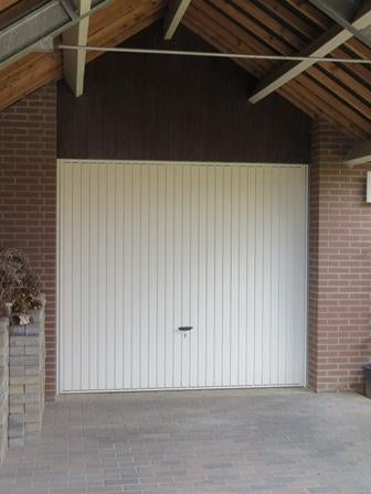 garagedeur, Doe-het-zelf en Verbouw, Deuren en Horren, Ophalen, Gebruikt, Garagedeur, Metaal