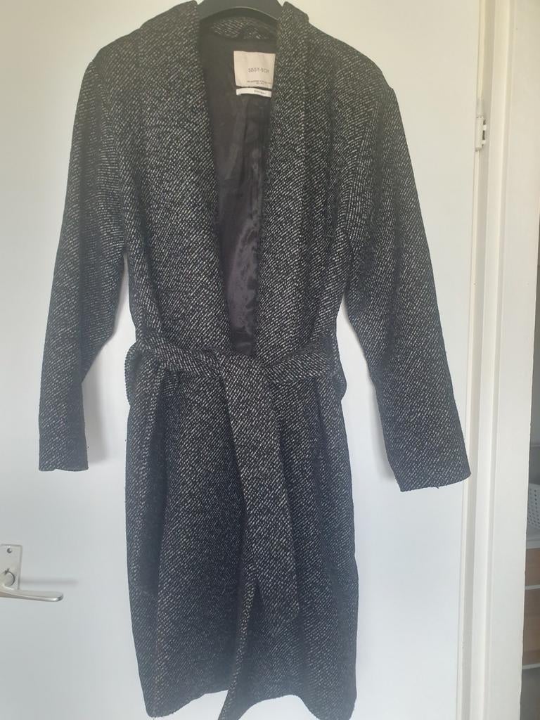 SISSY-BOY Donkergrijze Jas - Maat XS/S, SISSY-BOY, Ophalen of Verzenden, Zo goed als nieuw, Maat 34 (XS) of kleiner
