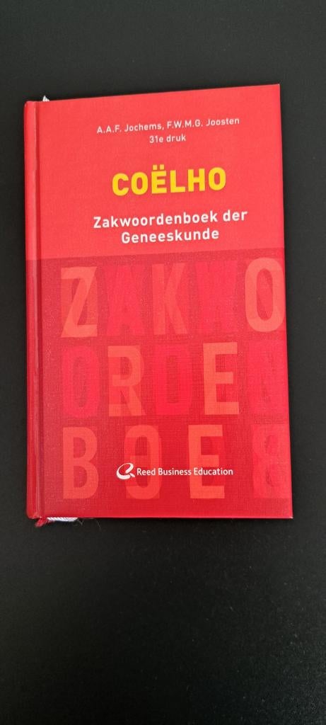 A.A.F. Jochems - Coëlho zakwoordenboek der geneeskunde, Ophalen, Zo goed als nieuw, A.A.F. Jochems; F.W.M.G. Joosten