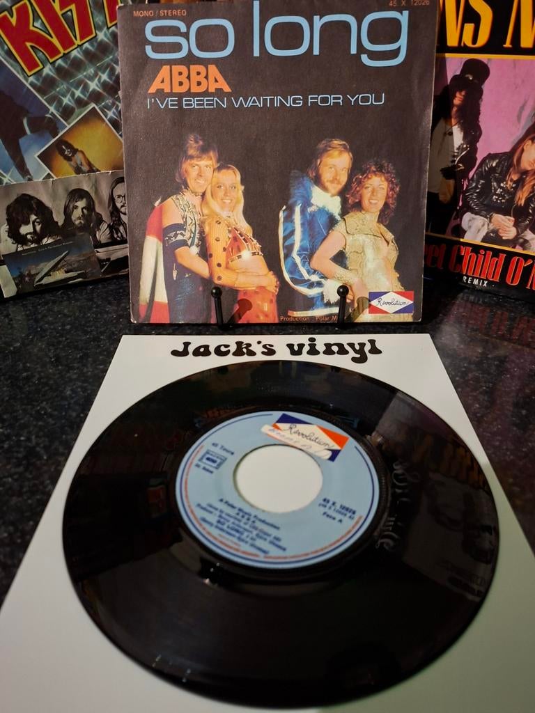 ABBA - So Long / I've Been Waiting For You 7 inch vinyl 1974, Ophalen of Verzenden, 1960 tot 1980, Zo goed als nieuw