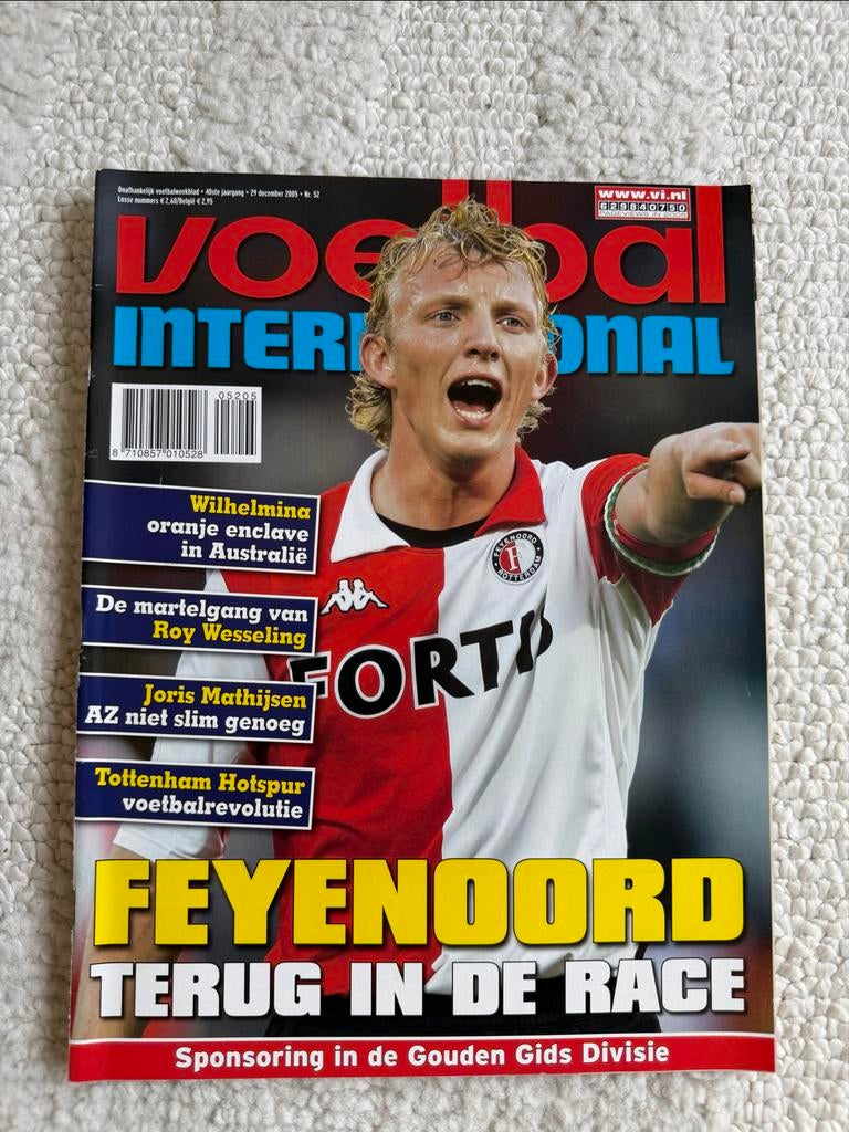 Voetbal International - Feyenoord, Boeken, Tijdschriften en Kranten, Ophalen of Verzenden, Gelezen, Sport en Vrije tijd