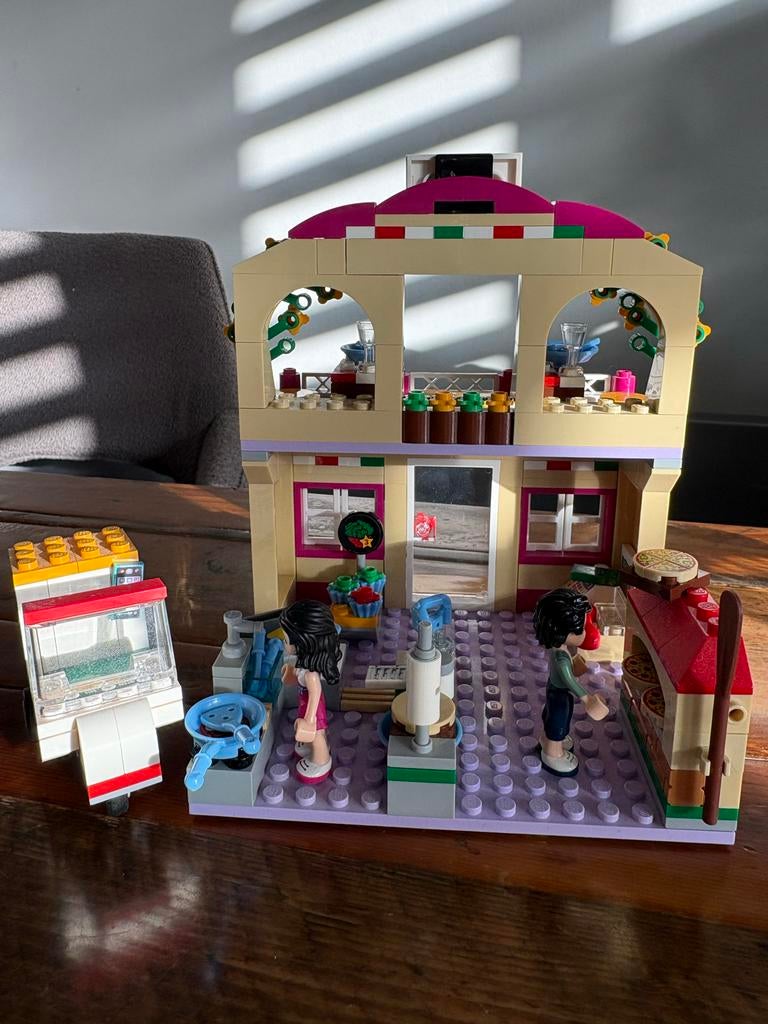 Lego Friends Pizzeria 41311, Ophalen of Verzenden, Gebruikt, Complete set, Lego